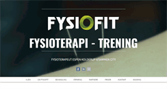 Desktop Screenshot of fysiofit.no
